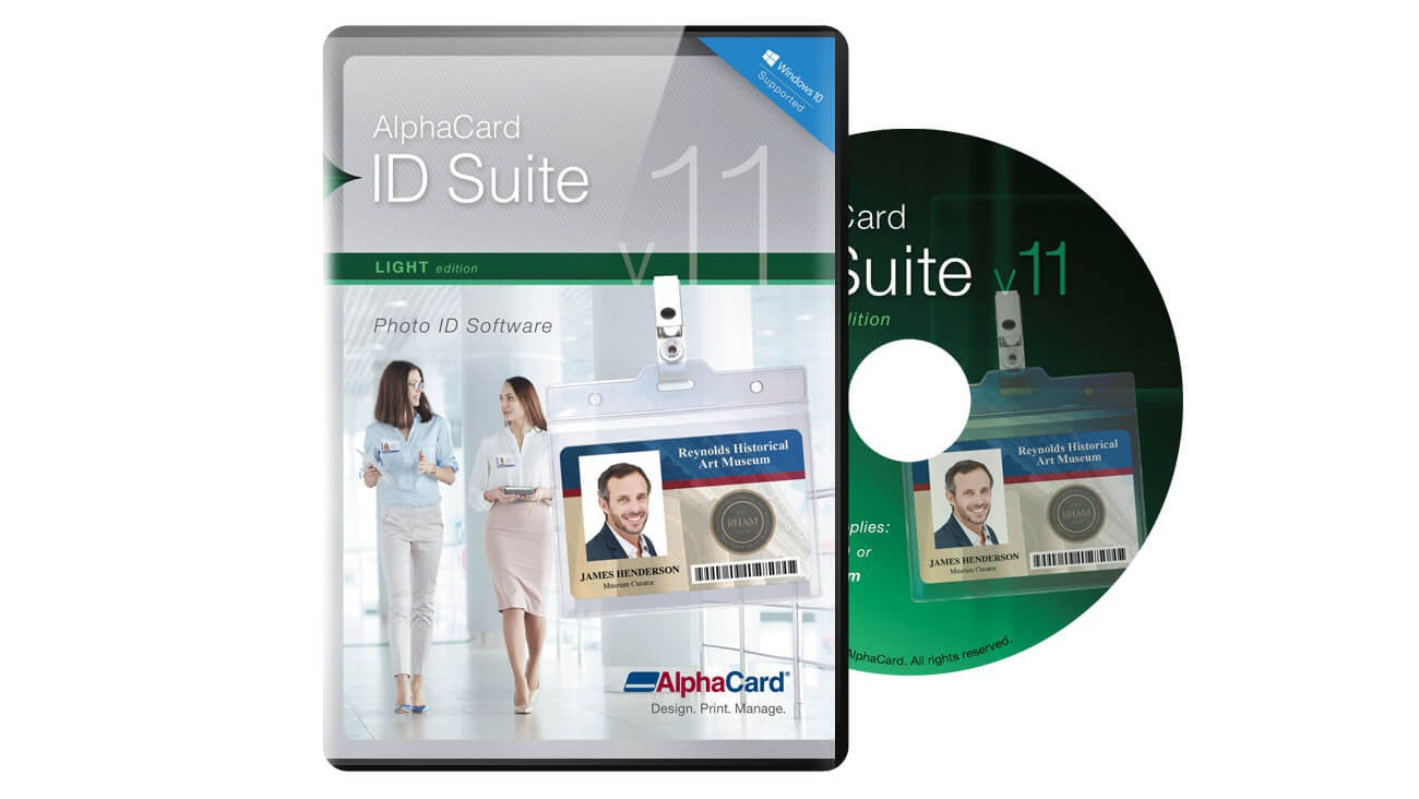 AlphaCard ID Suite Light Software - Single License Edition