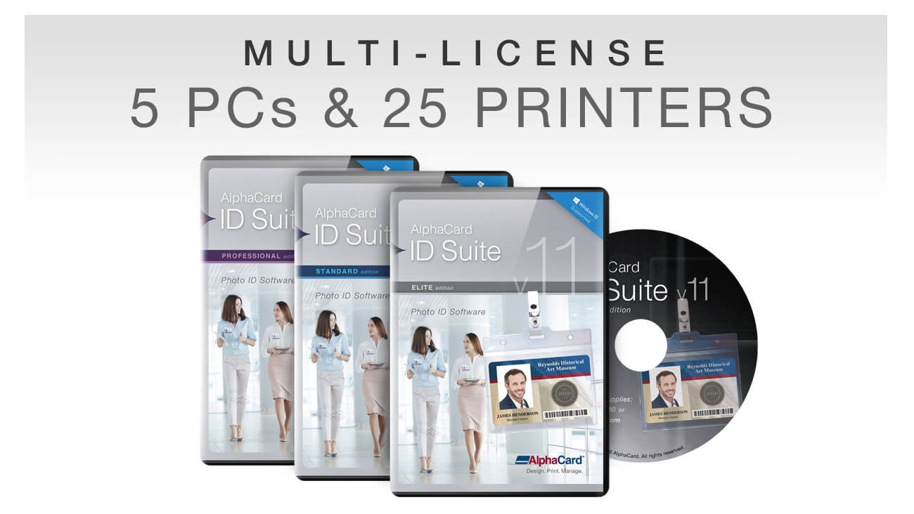 AlphaCard ID Suite v.11 Print Server Manager Bundle
