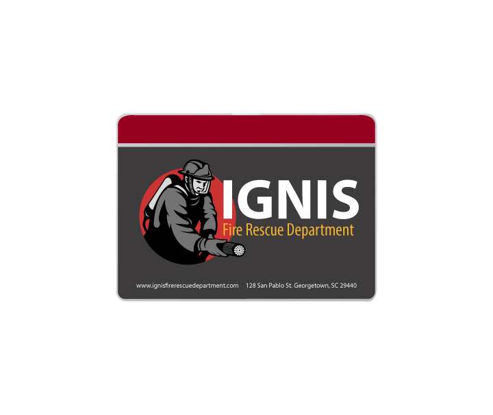 Fire Fighter ID Card 2