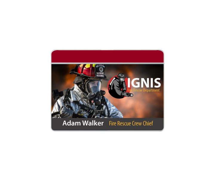 Fire Fighter ID Card 2