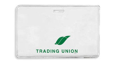 Heavy-Duty Clear Proximity Badge Holder - 100