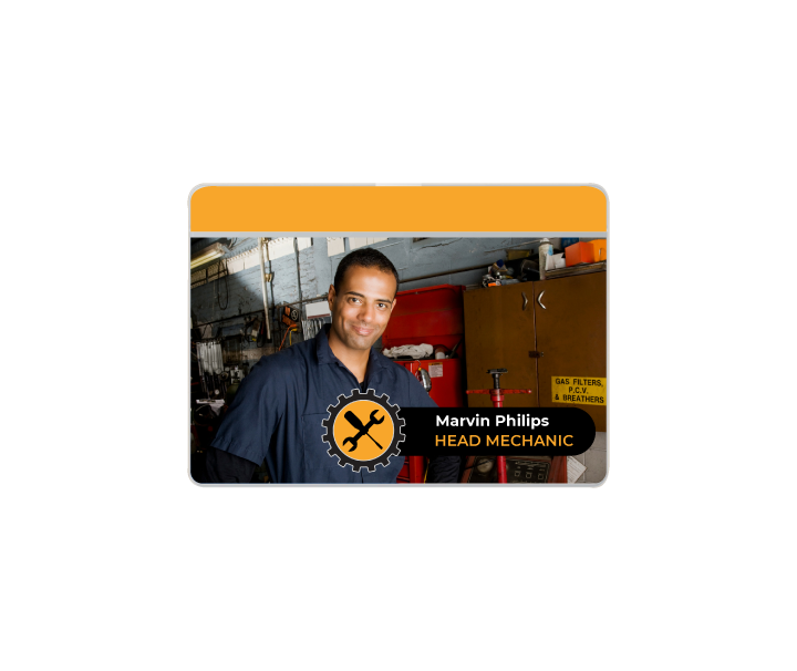Mechanic ID Card