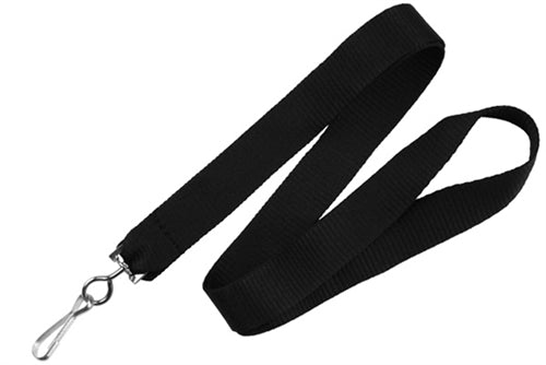Extra Wide 3/4" Flat Ribbed Lanyards – Pack of 100