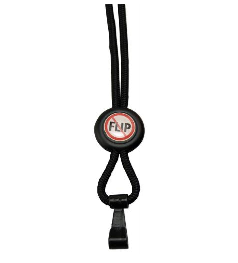 No-Flip 1/4" Round Braided Lanyards – Pack of 100