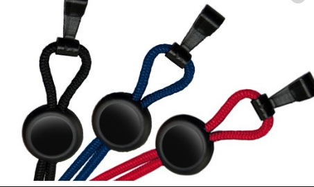 No-Flip 1/4" Round Braided Lanyards – Pack of 100