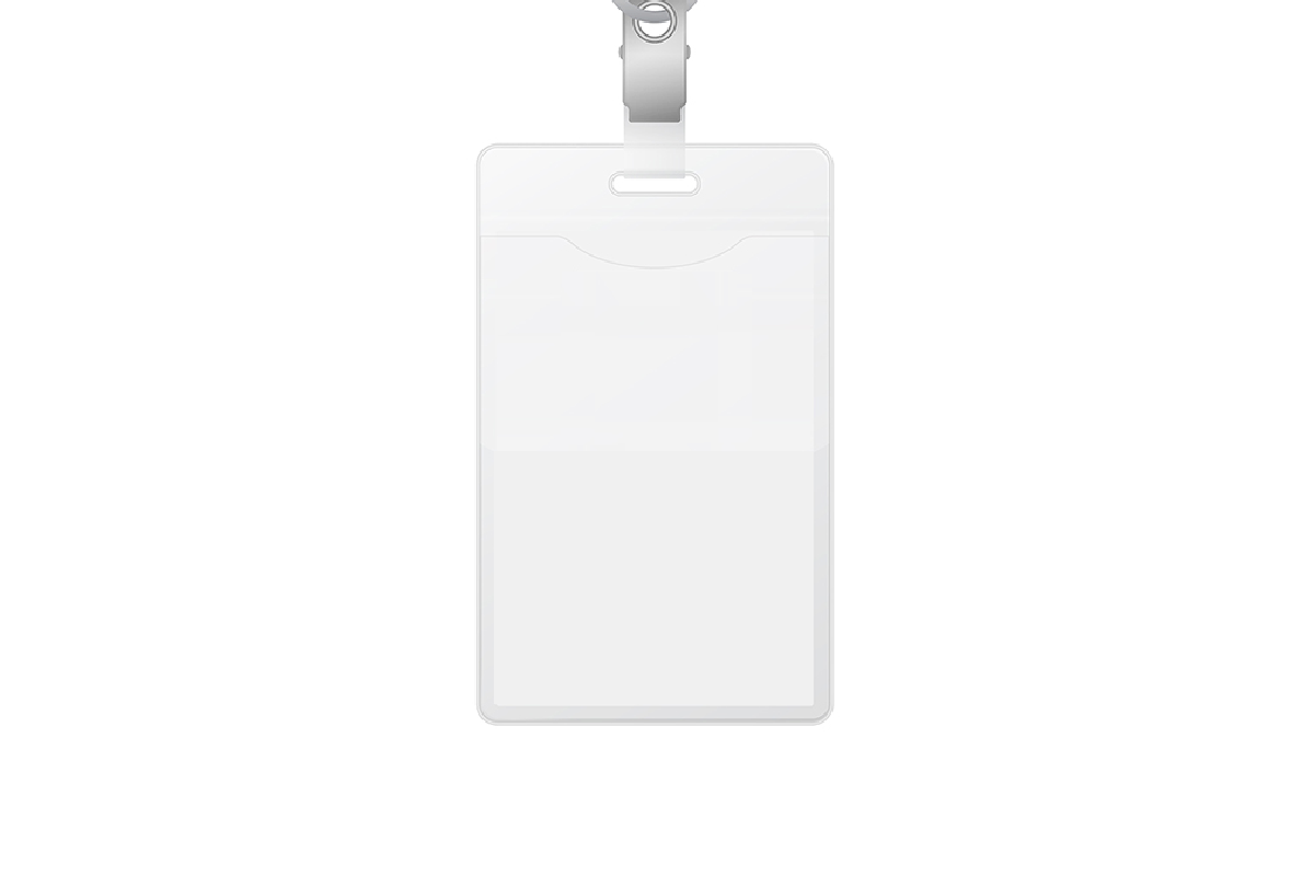 Custom Vertical ID Card