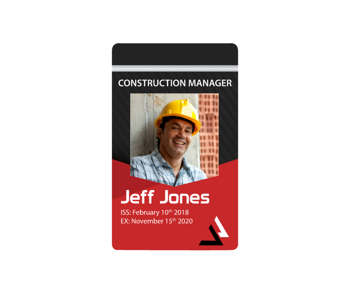 Construction ID Card