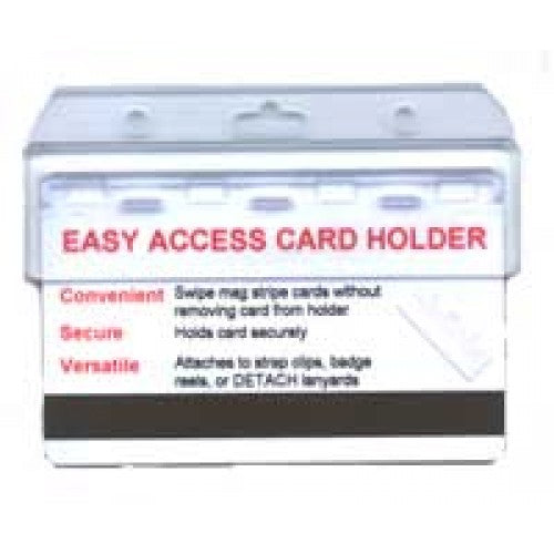 Half-Card Easy Access Badge Holder - 100