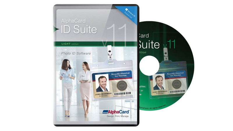 AlphaCard ID Suite Light Software -  Single License Edition