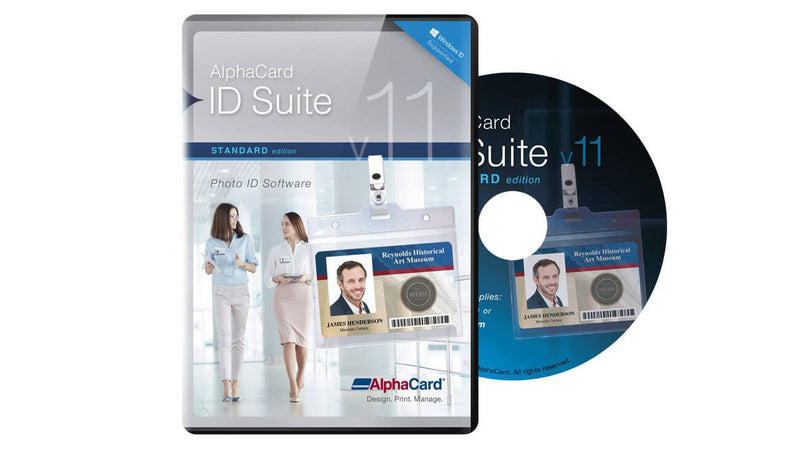 AlphaCard ID Suite Standard Software -  Single License Edition