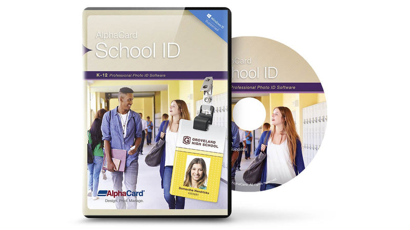 AlphaCard School ID Professional Software