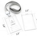 Badge Holder with Lanyard