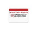 Emergency ID Card