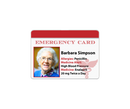 Emergency ID Card