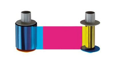 Fargo 84061 Color Ribbon with Flourescing Panel YMCFK - HDP5000 - 500 Print