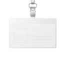 Horizontal Blank ID Card
