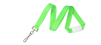 Neon 5/8" Breakaway Lanyard with Swivel Hook - 100 per pack