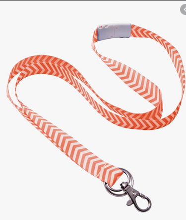 Fashion 5/8" Chevron Lanyards – Pack of 10