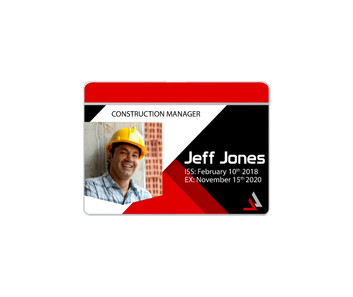 Construction Manager ID Card