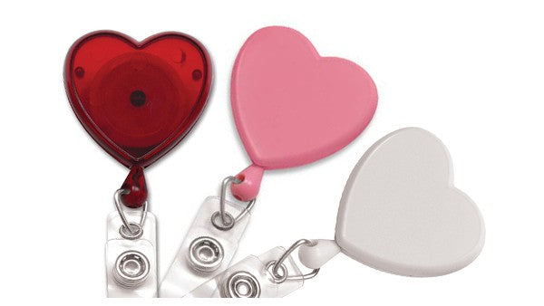 Heart Badge Reels - Pack of 25