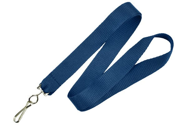 Extra Wide 3/4" Flat Ribbed Lanyards – Pack of 100