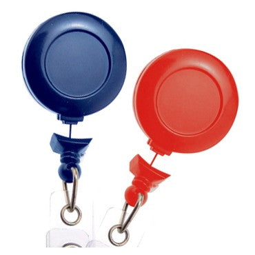 No-Twist Round Badge Reels - Pack of 25